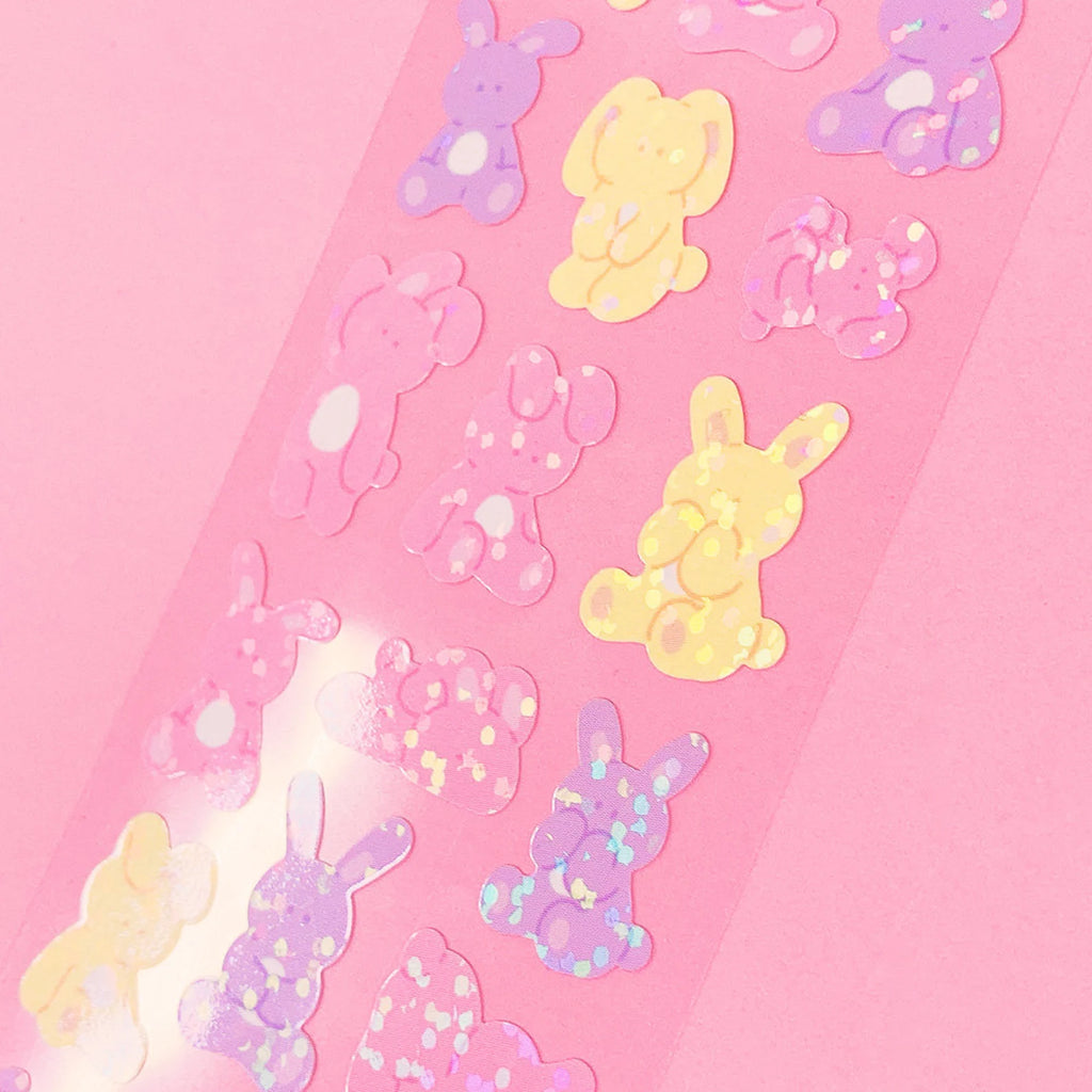 Mantabox - Rabbit Doll Deco Sticker Sheet