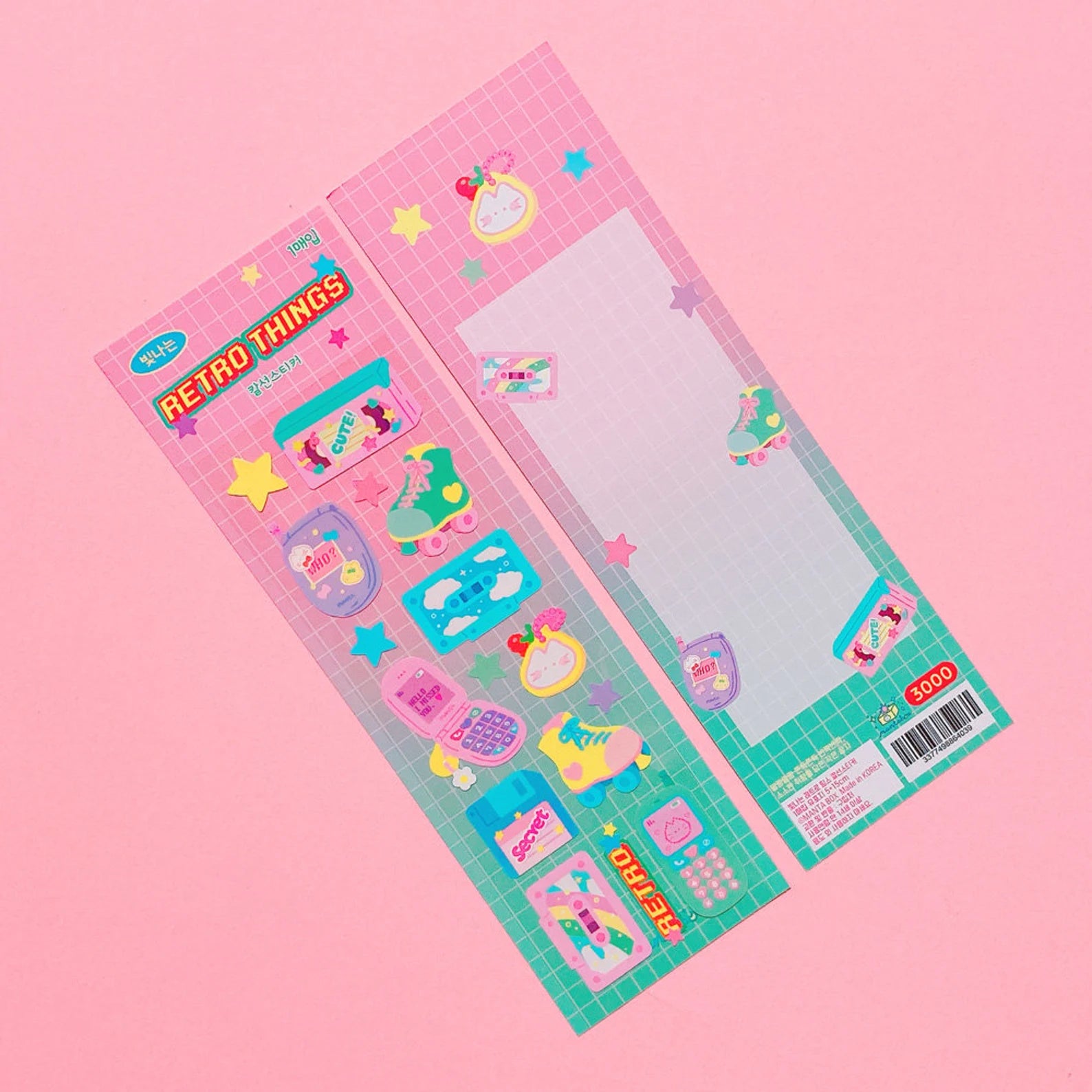 Mantabox - Retro Things Deco Sticker Sheet