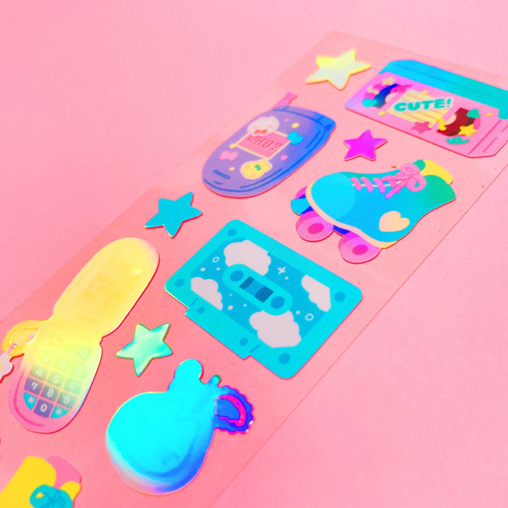 Mantabox - Retro Things Deco Sticker Sheet