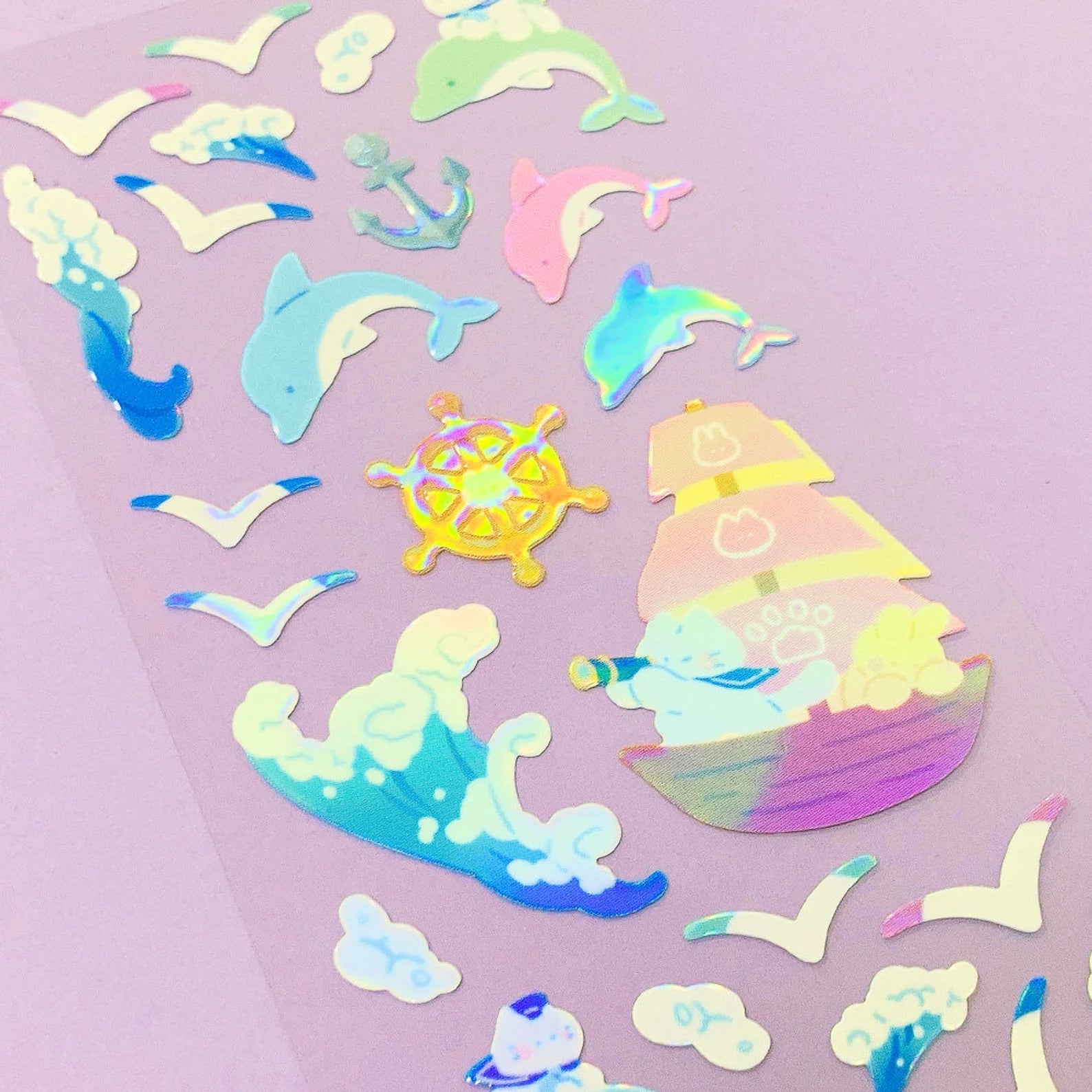 Mantabox - Sailing Deco Sticker Sheet