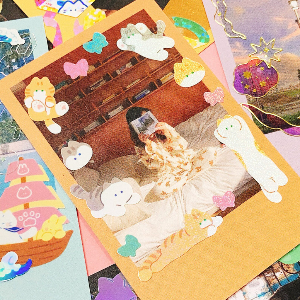 Mantabox - Tabby Kitten Deco Sticker Sheet