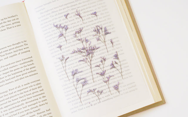 Appree - Pressed Flower Sticker Misty Blue