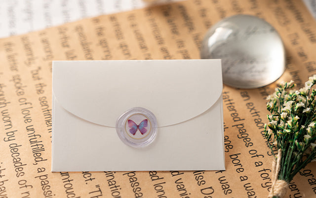 Appree - Sealing Wax Sticker Milky Purple