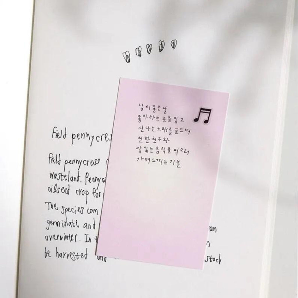 Suatelier - Music Sheet Deco Sticker Sheet