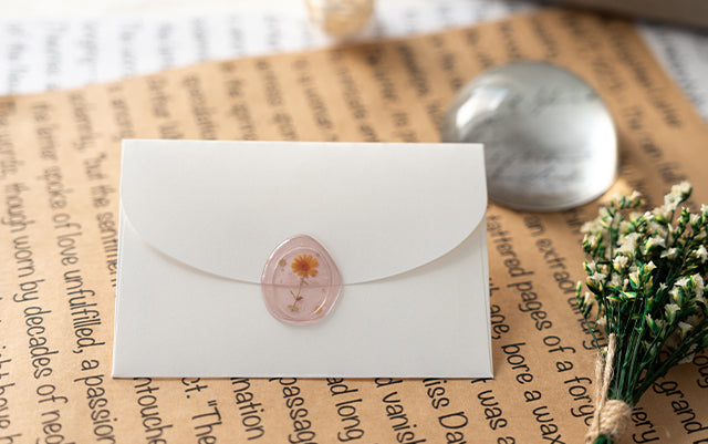 Appree - Sealing Wax Sticker Milky Yellow