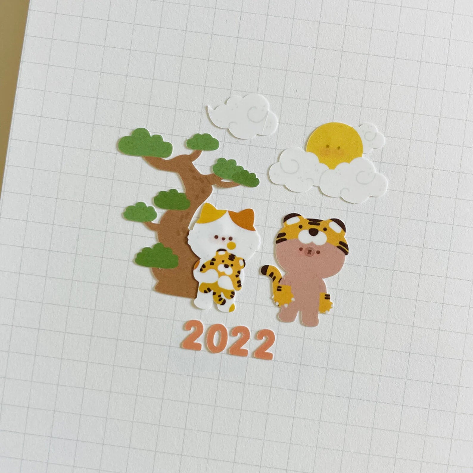 Eddur - Chiddue & Beddu New Year Deco Sticker Sheet