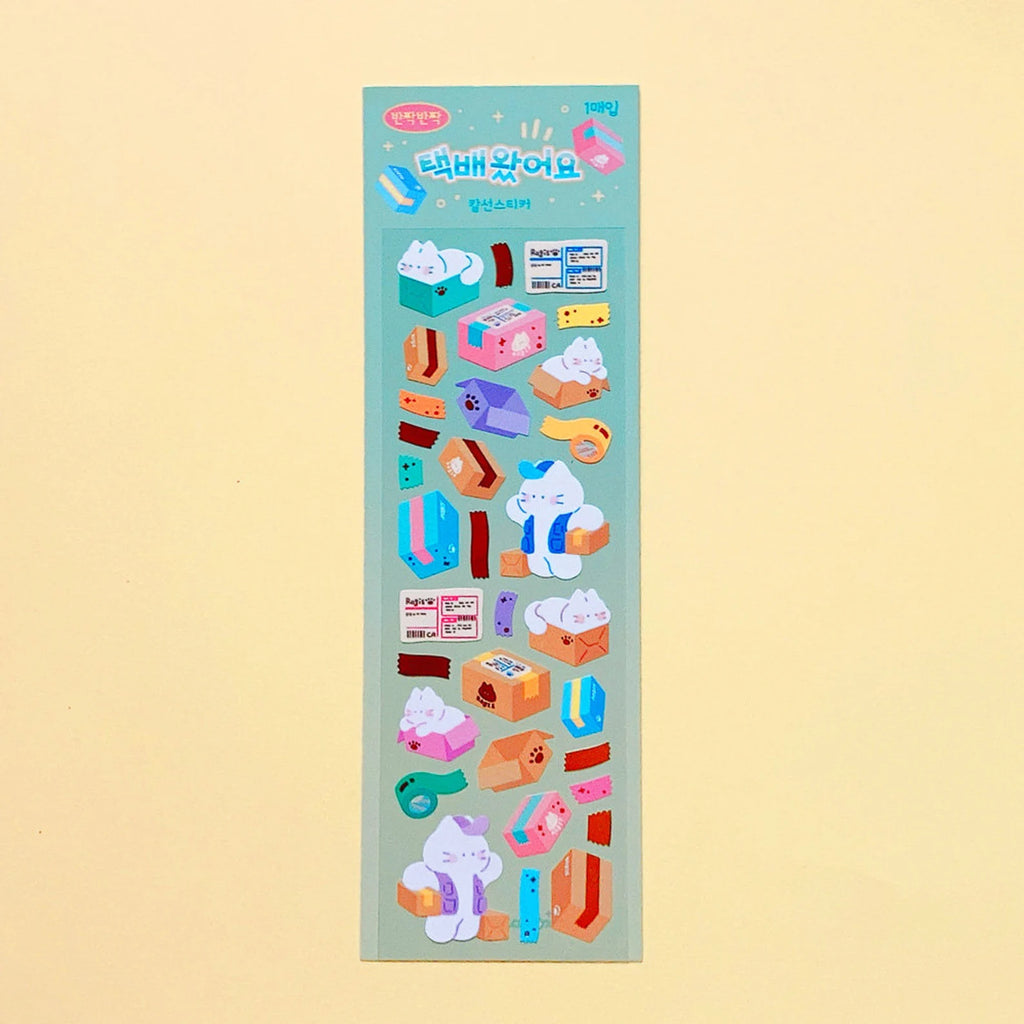 Mantabox - Package is Here Deco Sticker Sheet