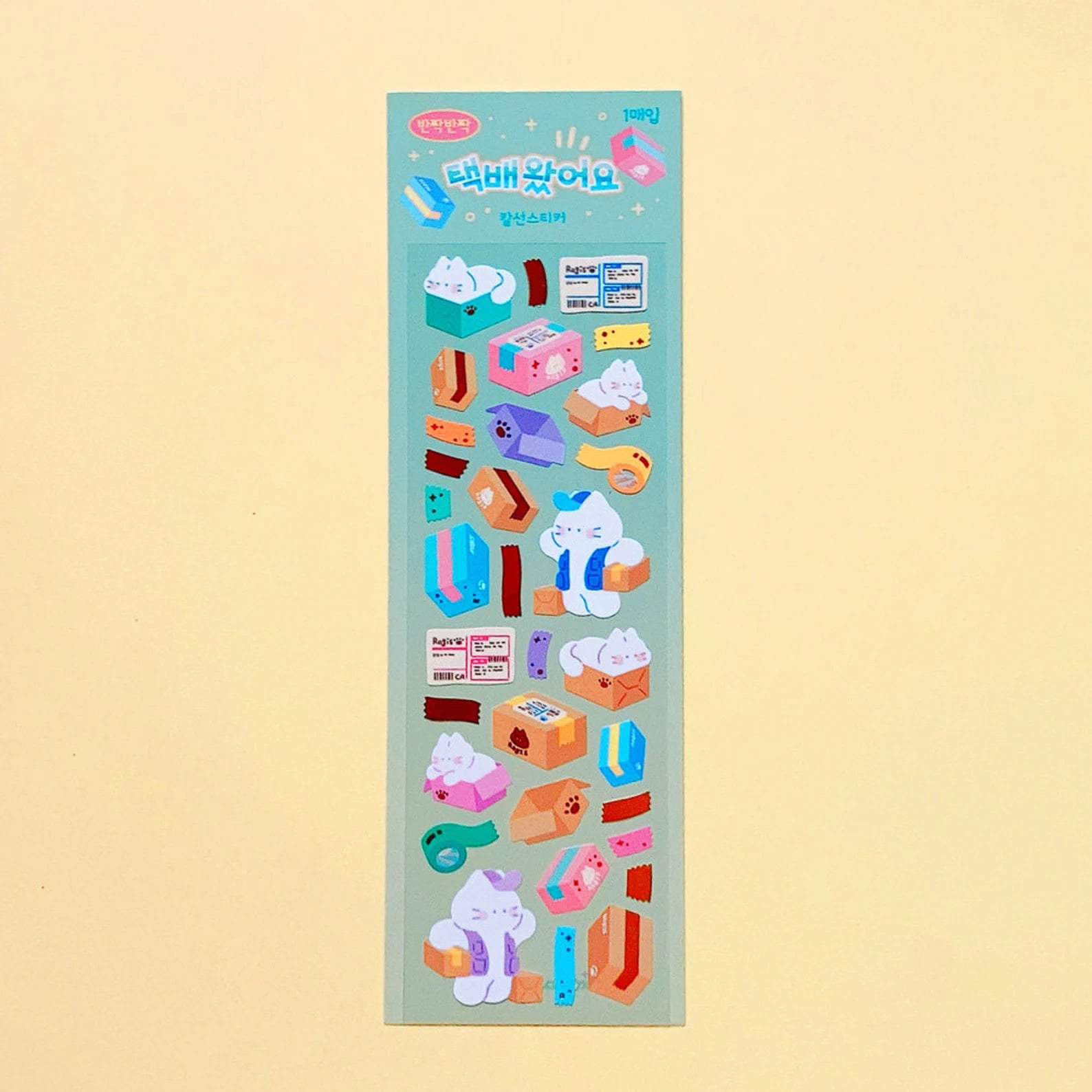 Mantabox - Package is Here Deco Sticker Sheet