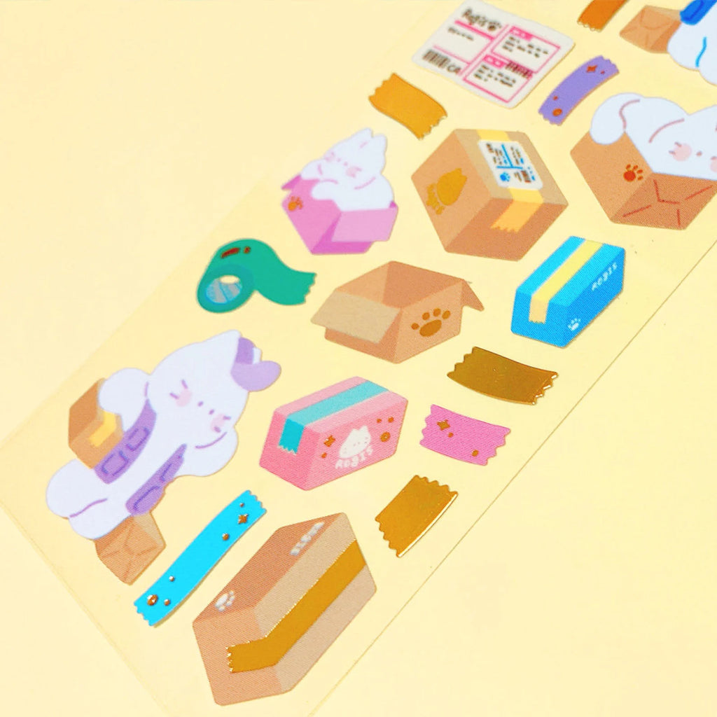 Mantabox - Package is Here Deco Sticker Sheet