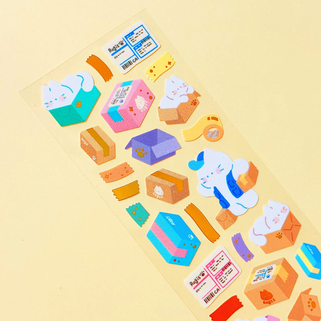 Mantabox - Package is Here Deco Sticker Sheet