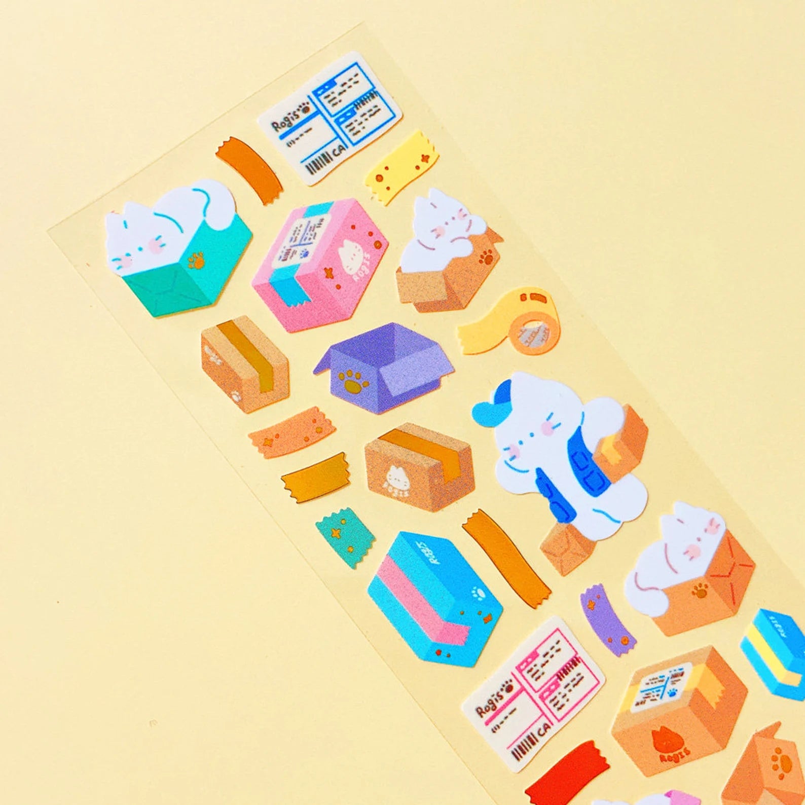 Mantabox - Package is Here Deco Sticker Sheet