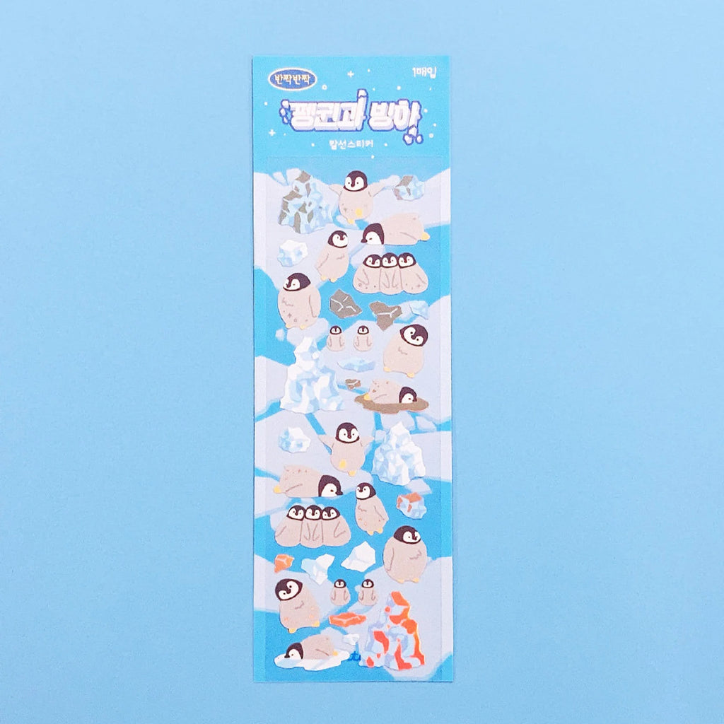 Mantabox - Penguin and Glacier Deco Sticker Sheet