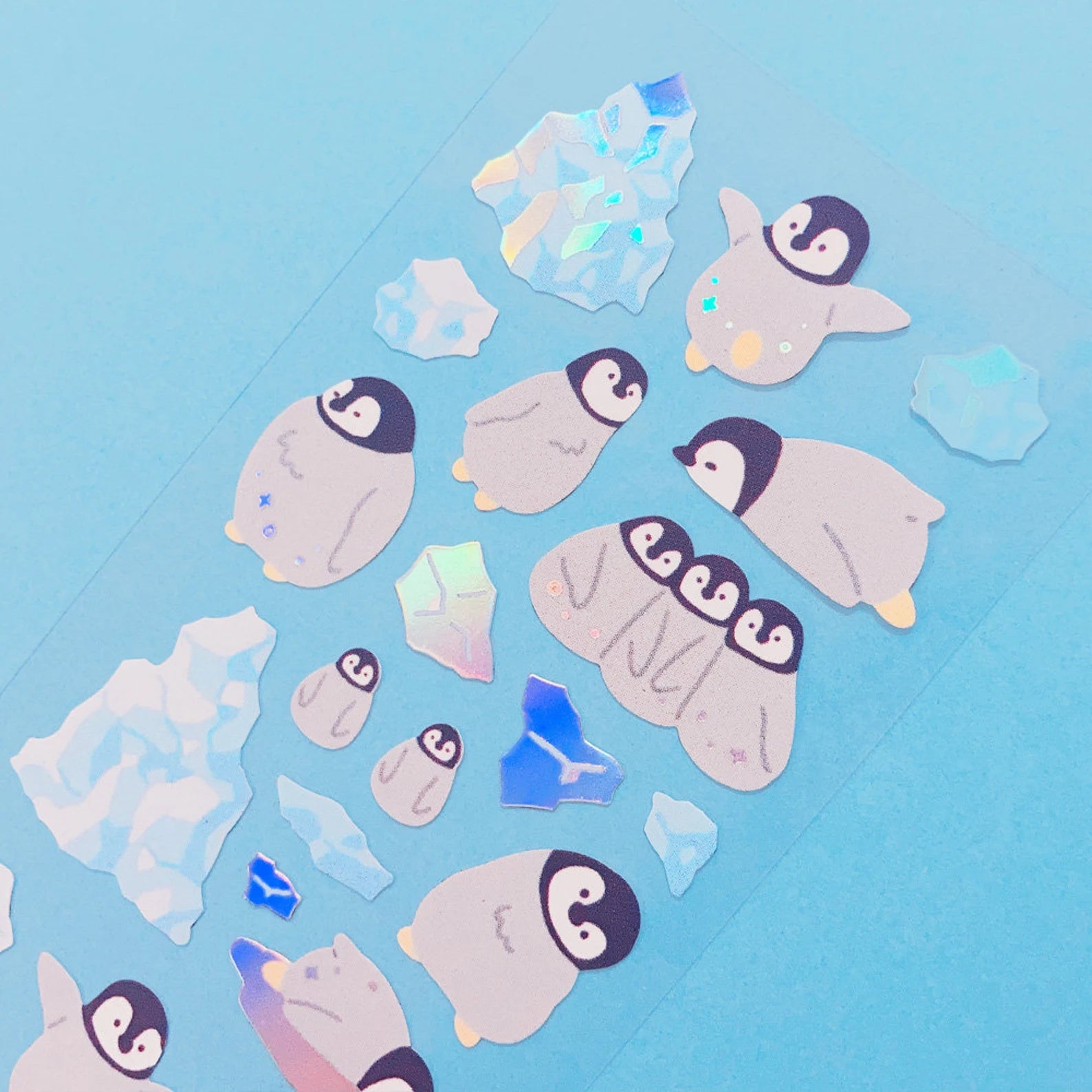 Mantabox - Penguin and Glacier Deco Sticker Sheet