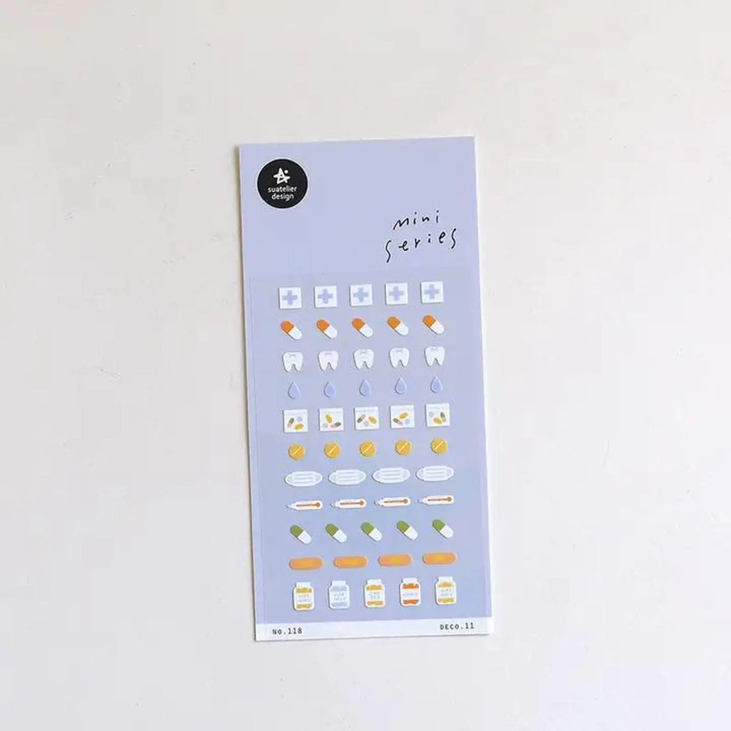 Suatelier - Pharmacy Deco Sticker Sheet