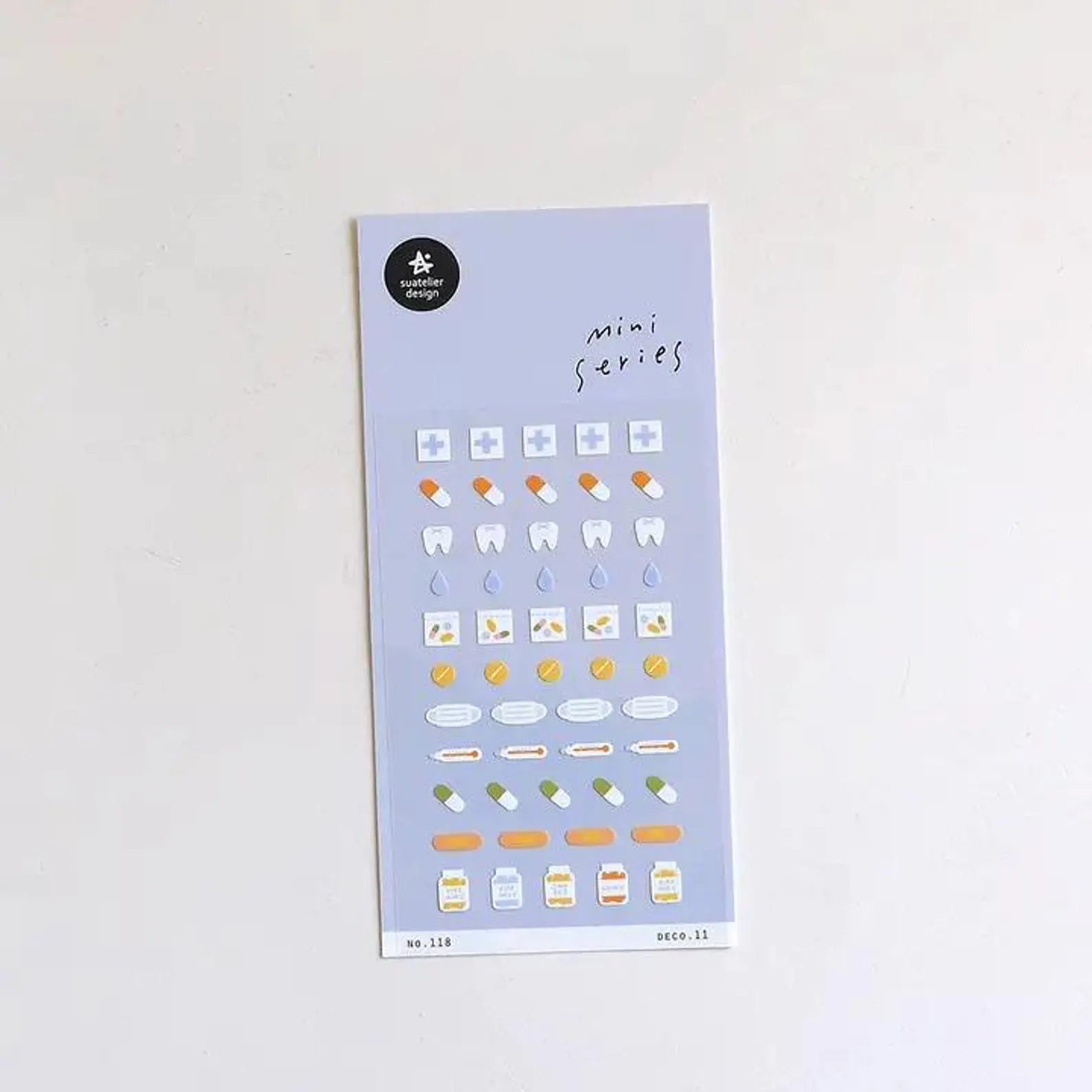 Suatelier - Pharmacy Deco Sticker Sheet