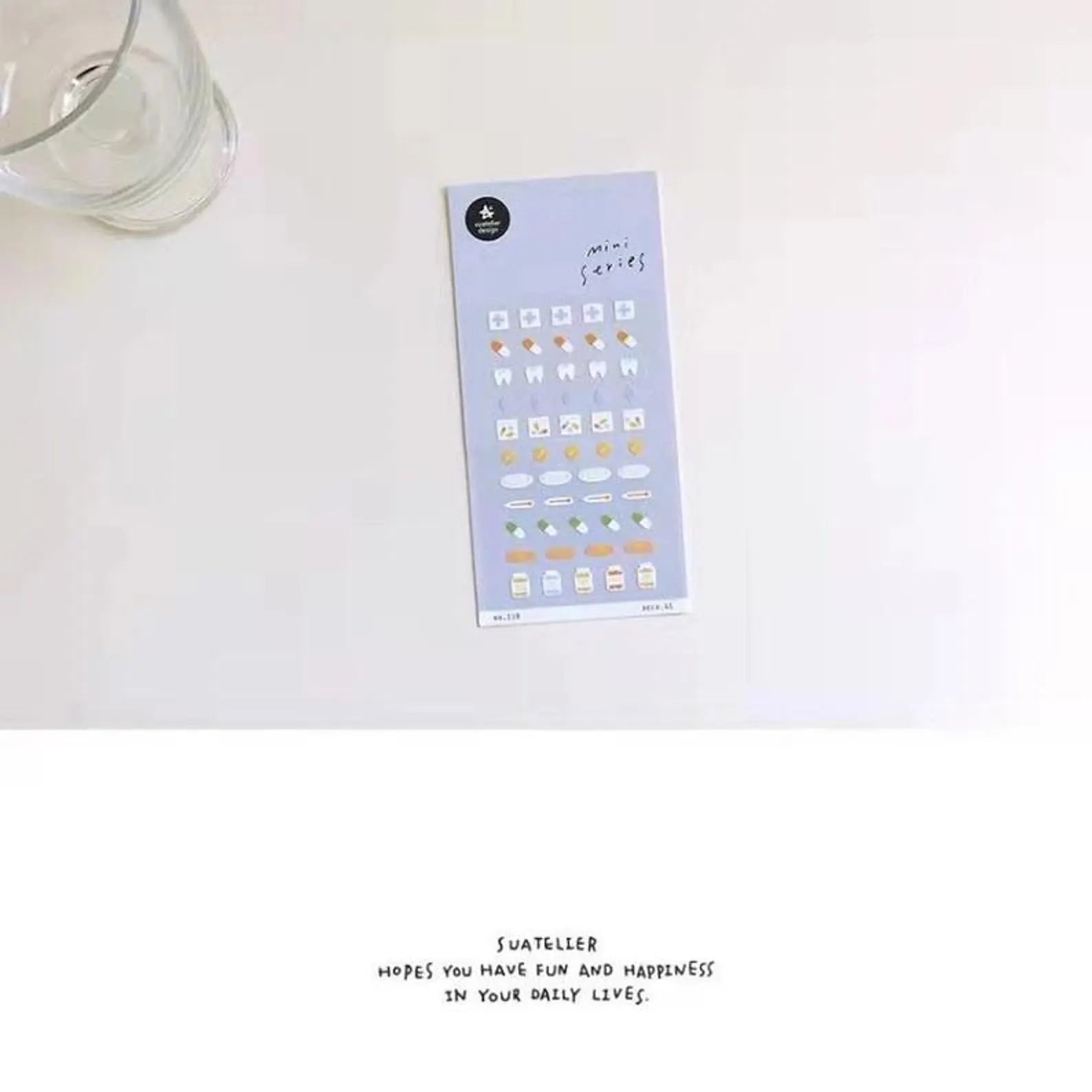Suatelier - Pharmacy Deco Sticker Sheet