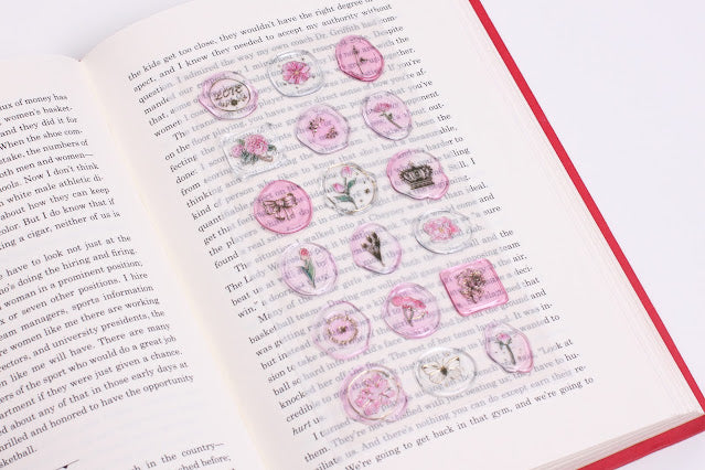 Appree - Sealing Wax Sticker Pure Pink