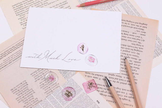 Appree - Sealing Wax Sticker Pure Pink