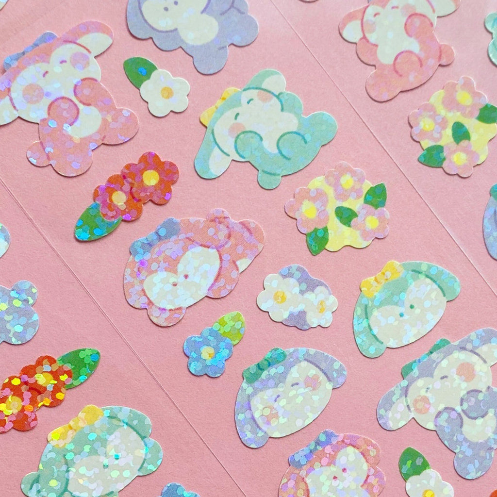 Mantabox - Fragrant Popou Deco Sticker Sheet