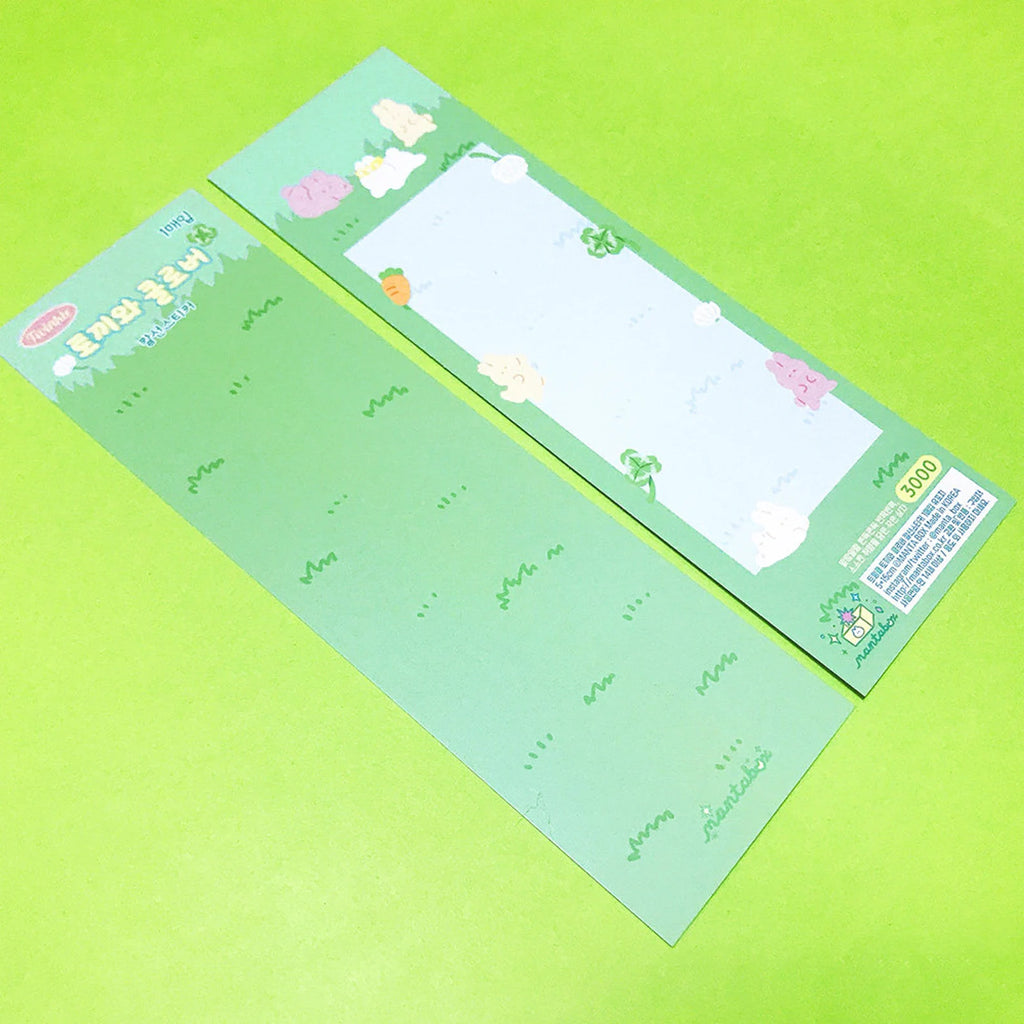 Mantabox - Rabbit Clover Deco Sticker Sheet