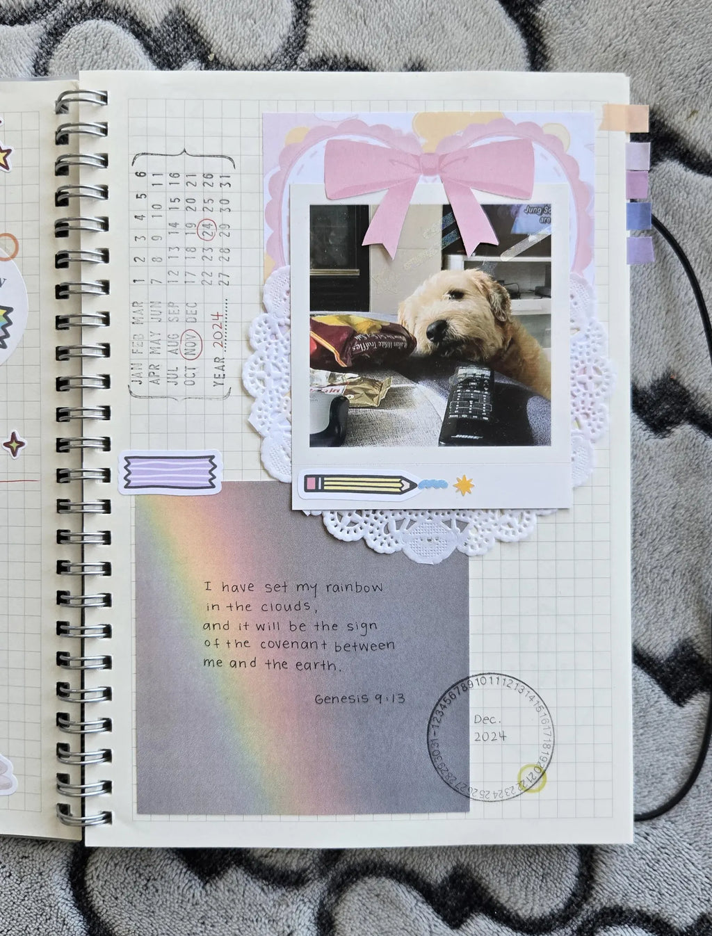 Illusfia - Ribbon Heart Notepad