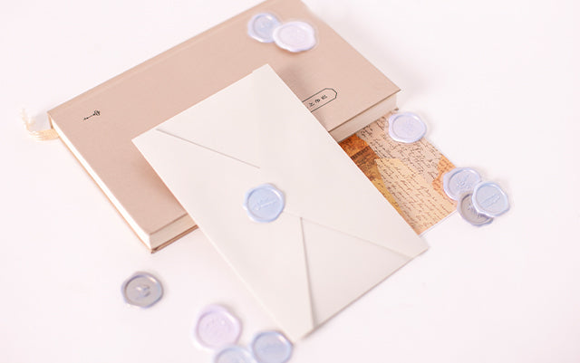 Appree - Sealing Wax Sticker Soft Blue