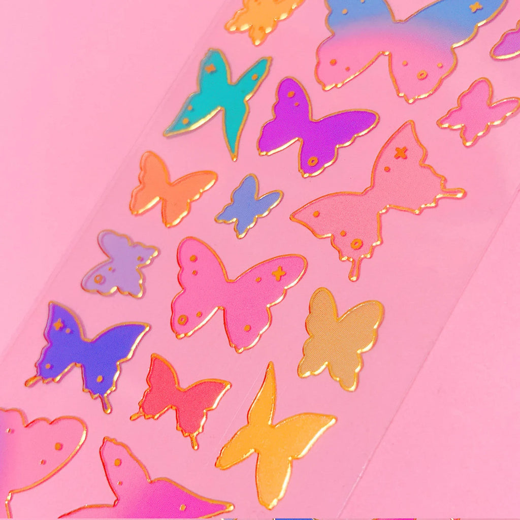 Mantabox - Shape of Butterfly Deco Sticker Sheet