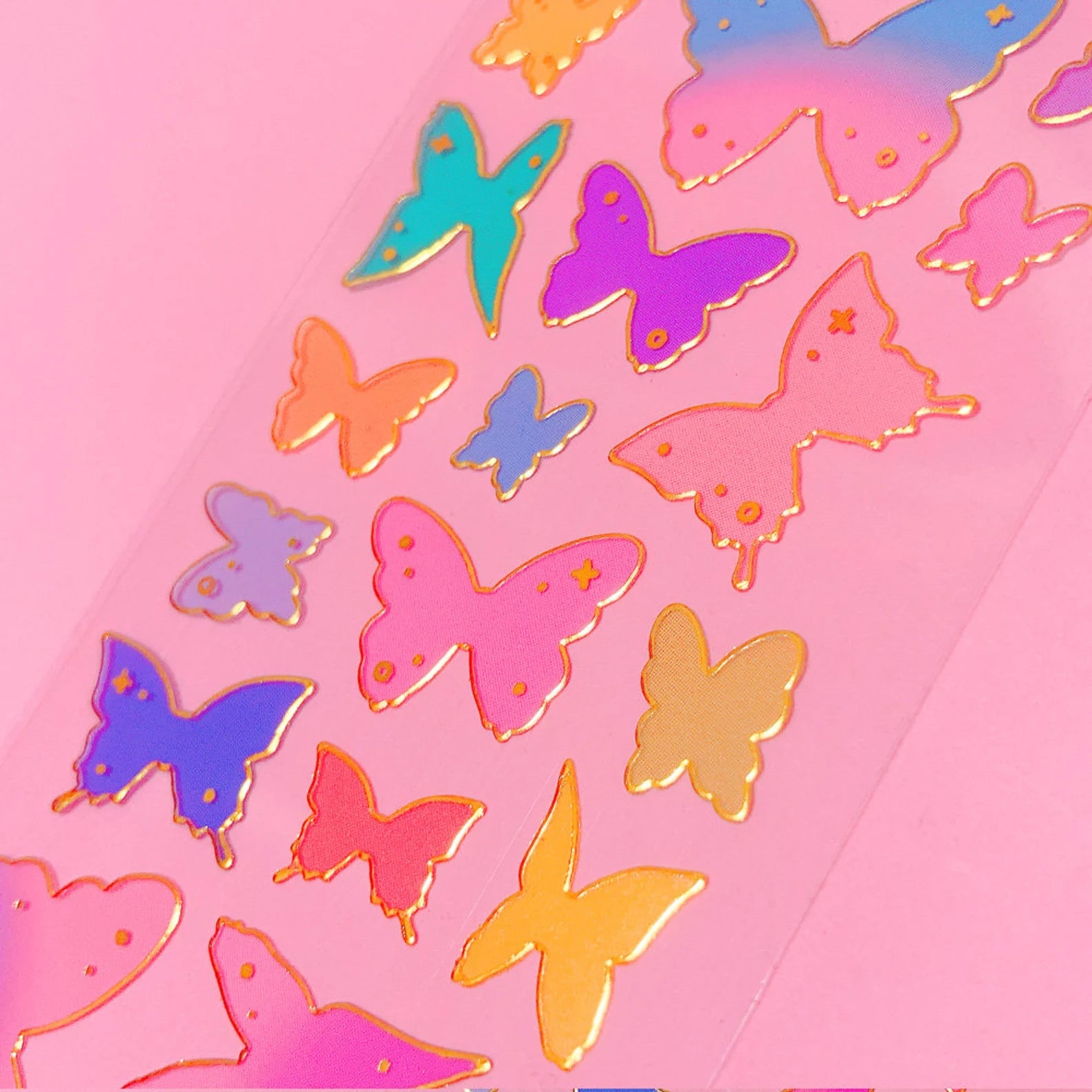 Mantabox - Shape of Butterfly Deco Sticker Sheet