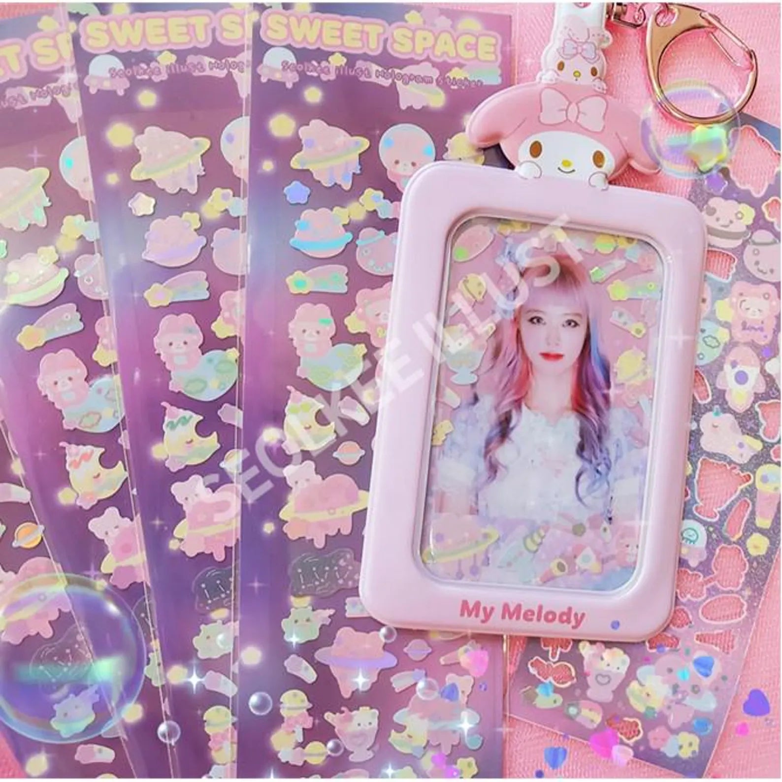 Seolkee Illust - Sweet Space Deco Sheet Sticker