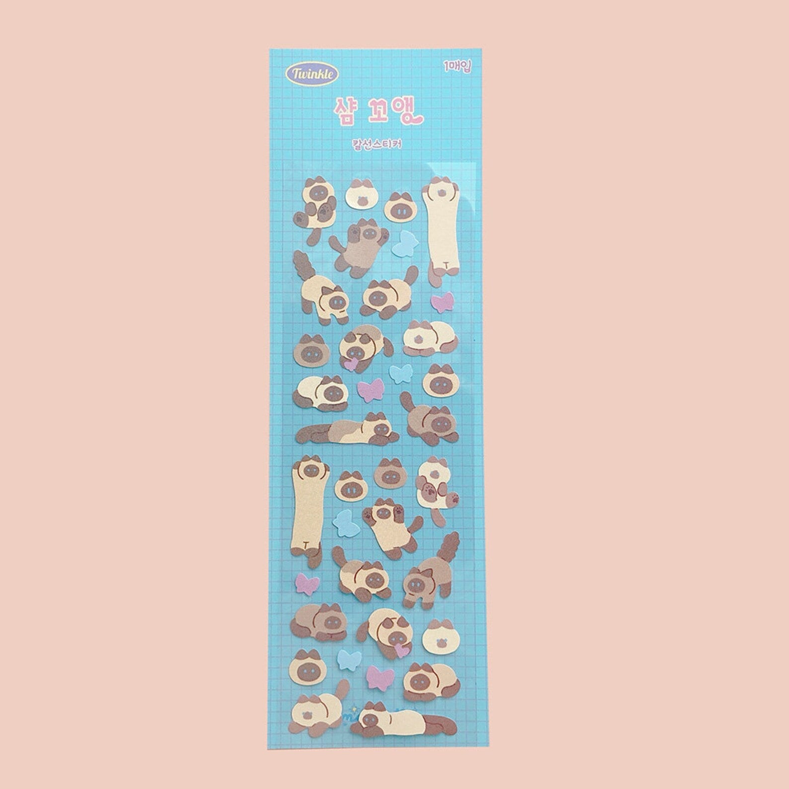 Mantabox - Siamese Kitten Deco Sticker Sheet