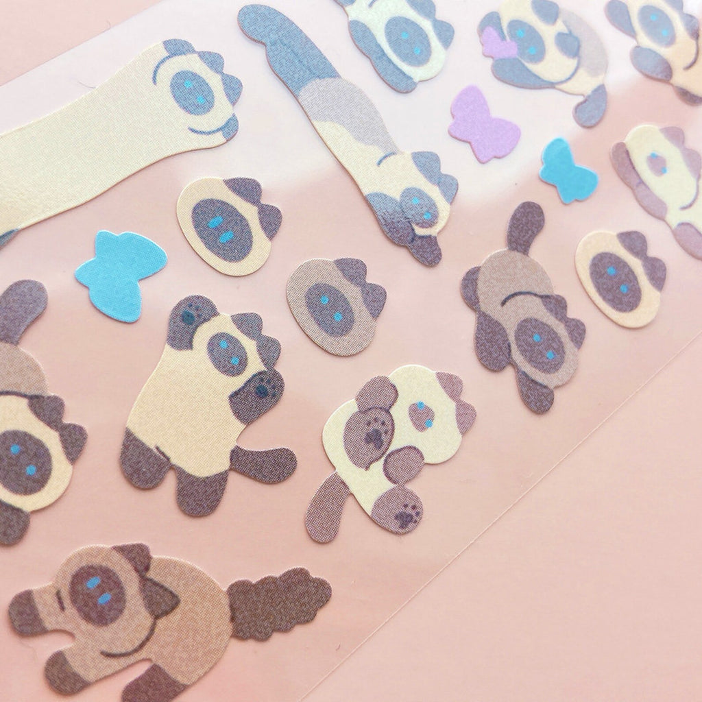 Mantabox - Siamese Kitten Deco Sticker Sheet