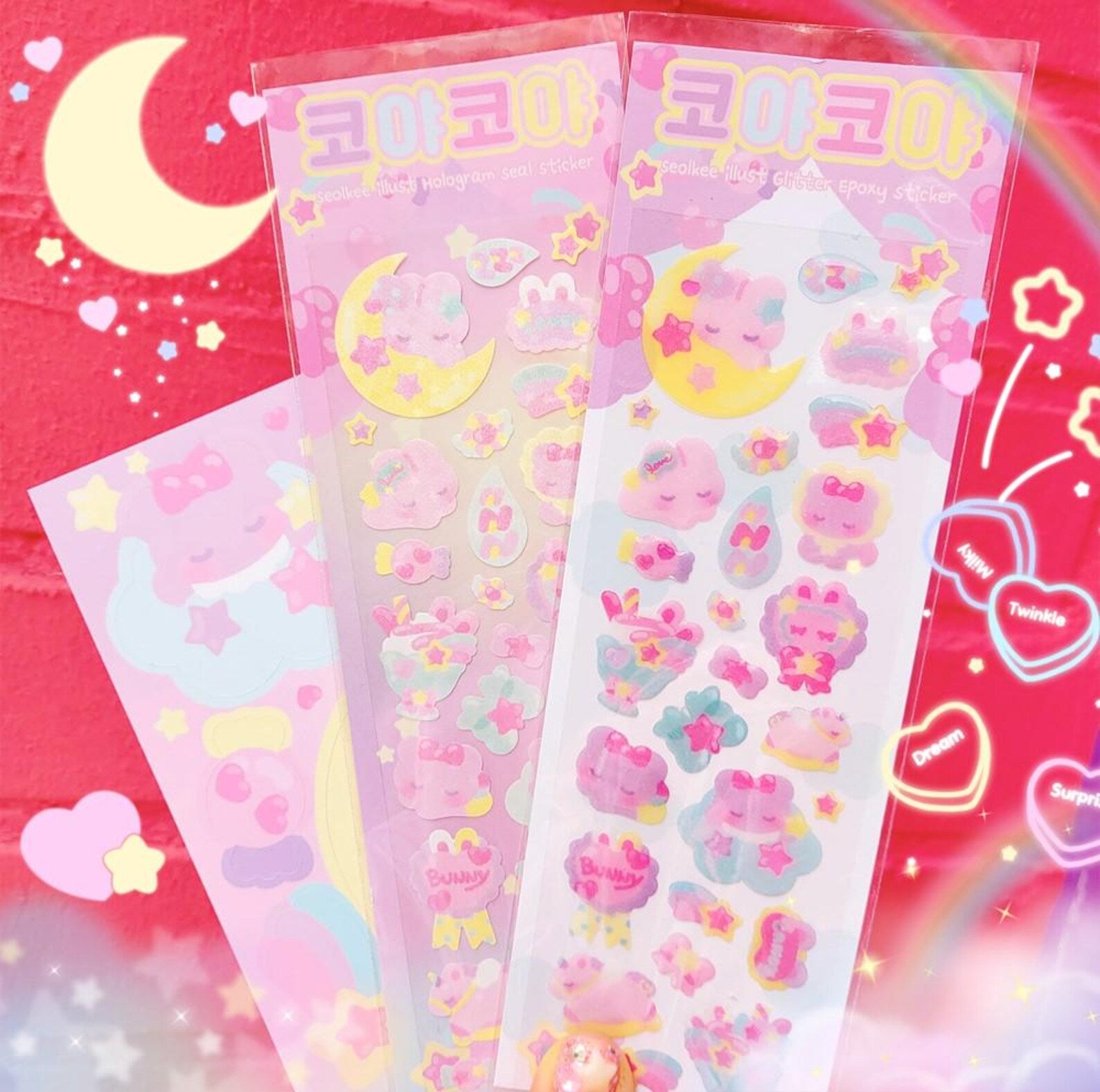 Seolkee Illust - Sleepy Deco Sticker Sheet