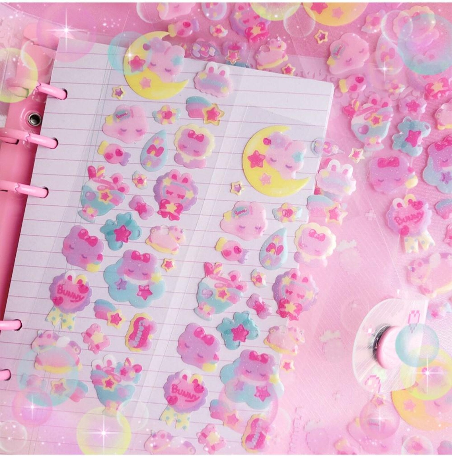 Seolkee Illust - Sleepy Deco Sticker Sheet