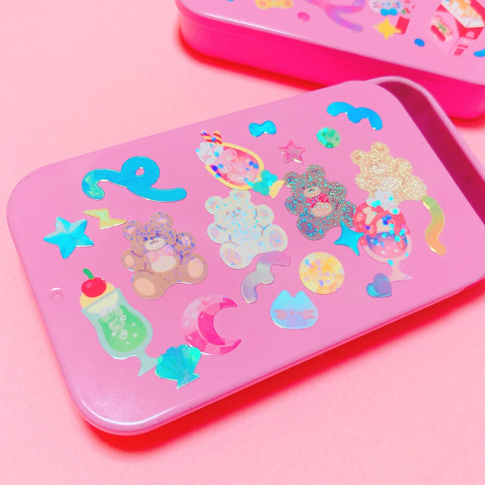 Mantabox - Parfait and soda Deco Sticker Sheet