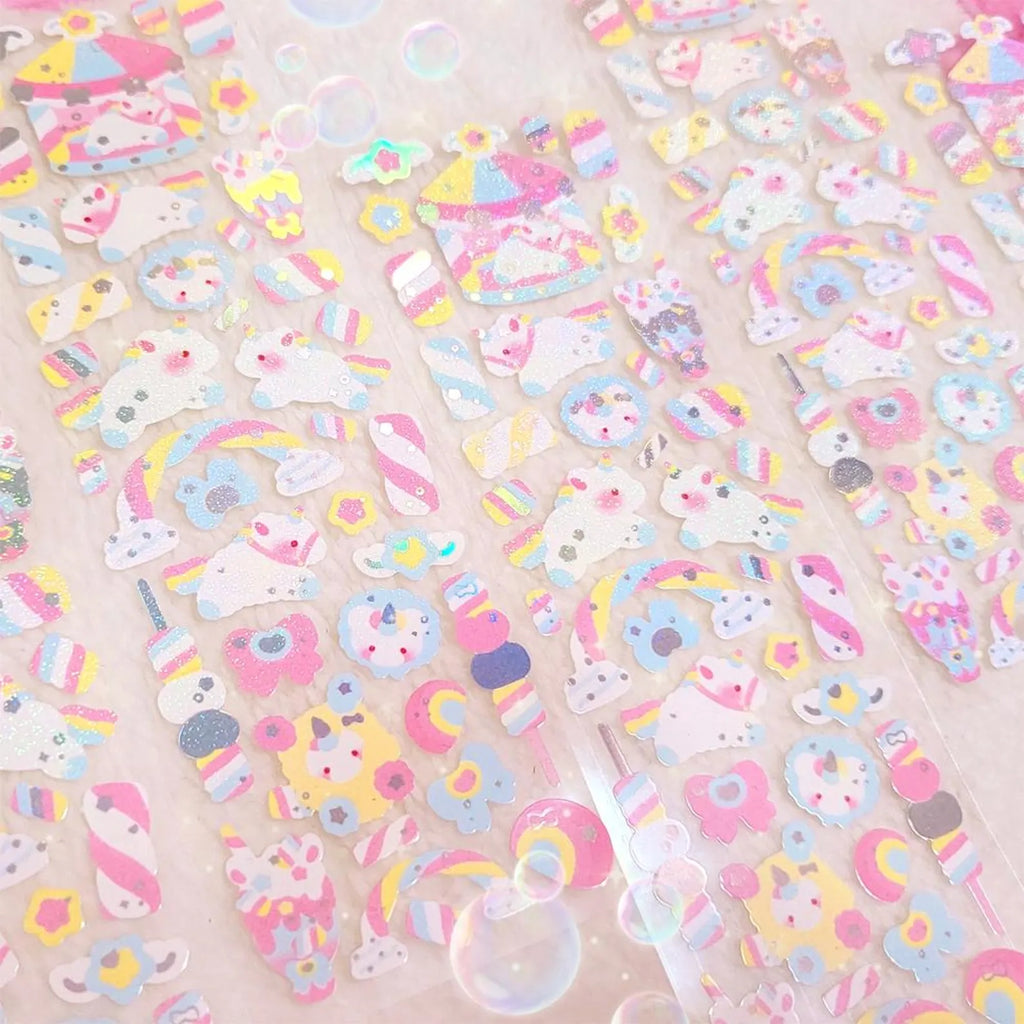 Seolkee Illust - Soft Marshmallow Deco Sticker Sheet