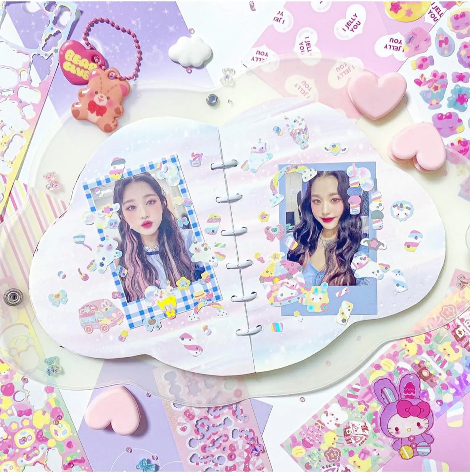 Seolkee Illust - Soft Marshmallow Deco Sticker Sheet