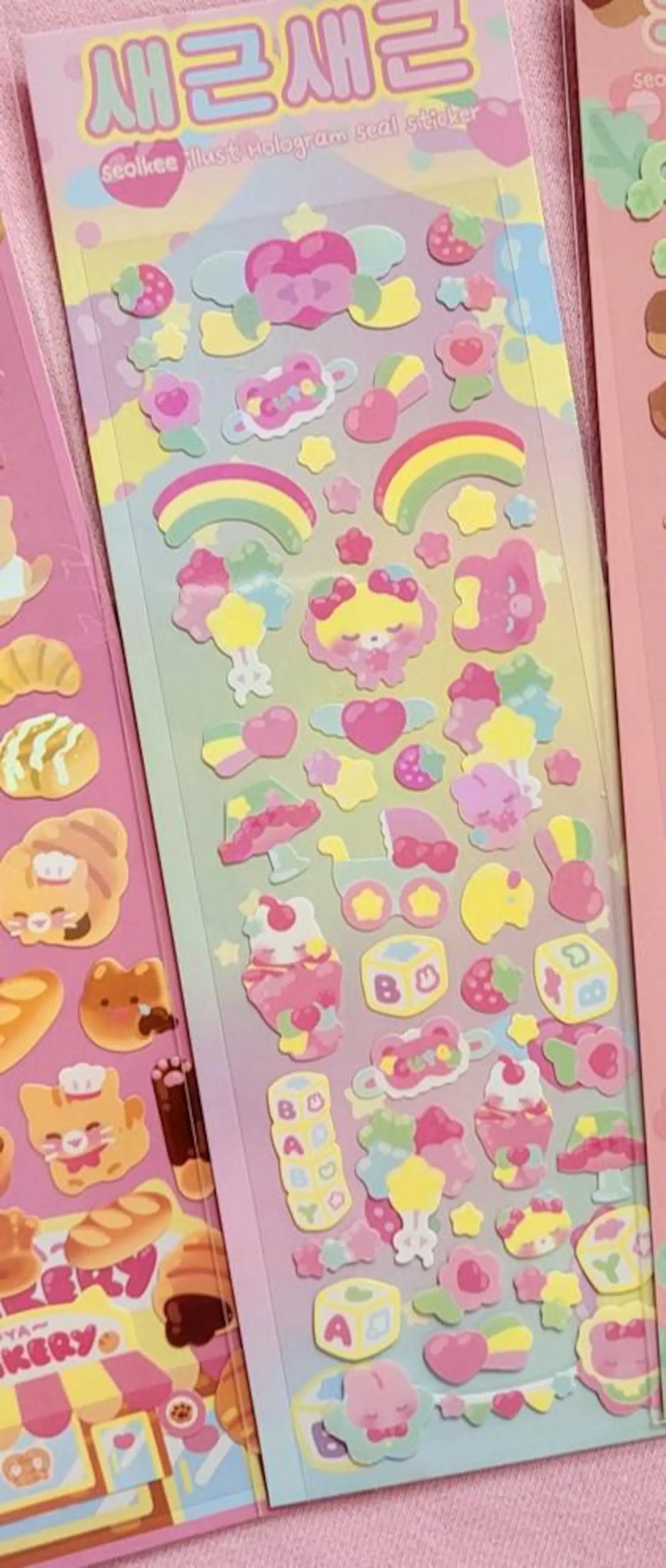 Sofly Sticker Seolkee Illust - Softly Softly Deco Sticker Sheet – Memoji Stationery