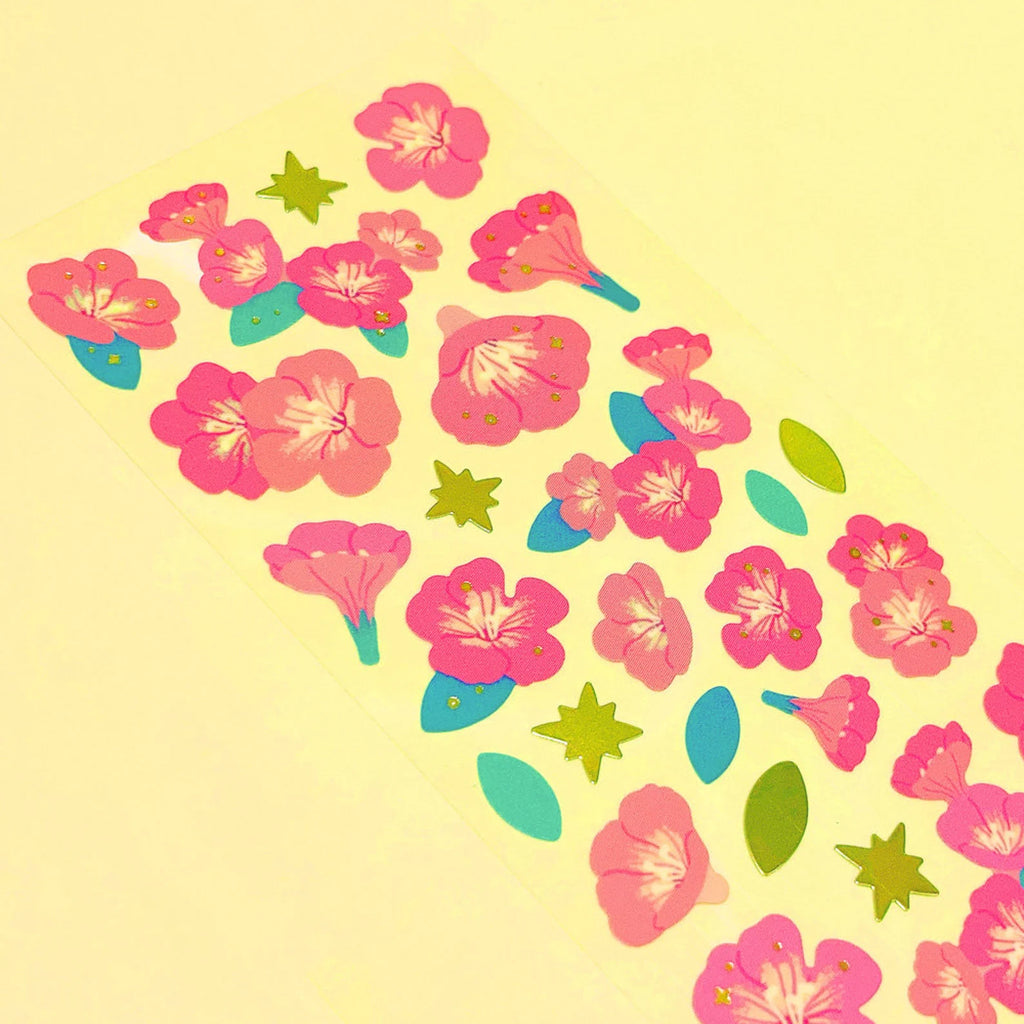 Mantabox - Trumpet Creeper Deco Sticker Sheet